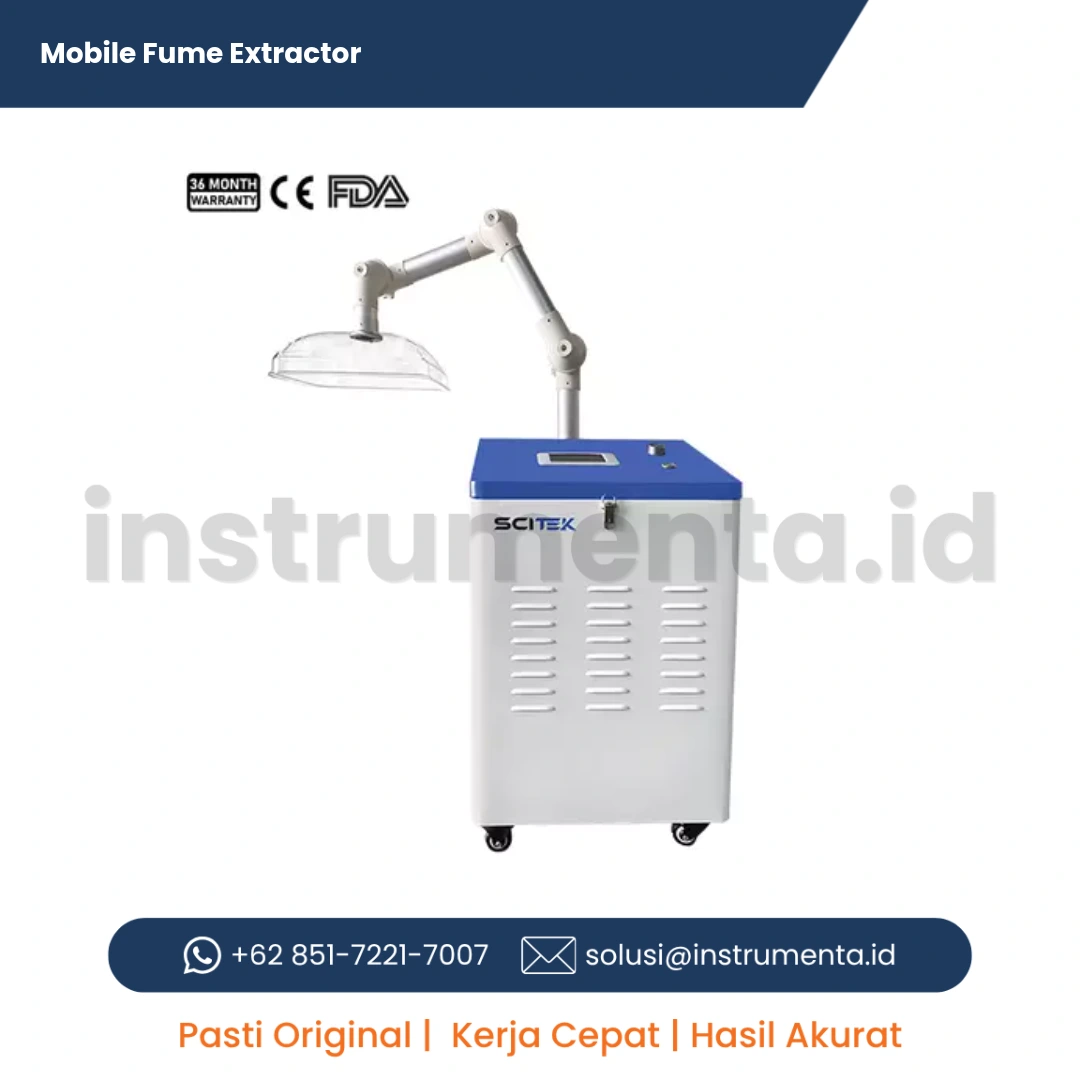Authorized Distributor Mobile Fume Extractor SCITEK MFE-Series Alat Hisap Asap Portabel Penyaring Udara Laboratorium dan Industri
